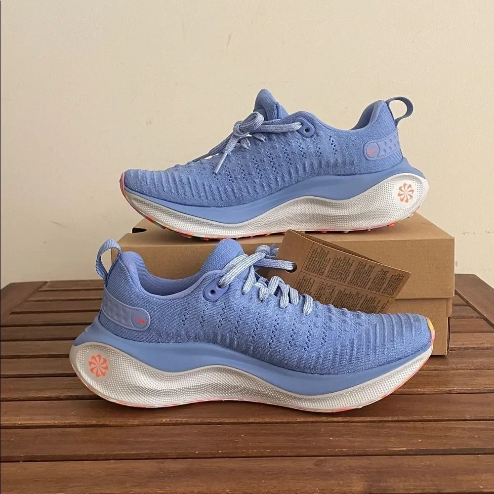 Nike InfinityRN 4 Blue/Orange US Women Size 7.5/UK 5/EU 38.5(DR2670-403)MSRP$150